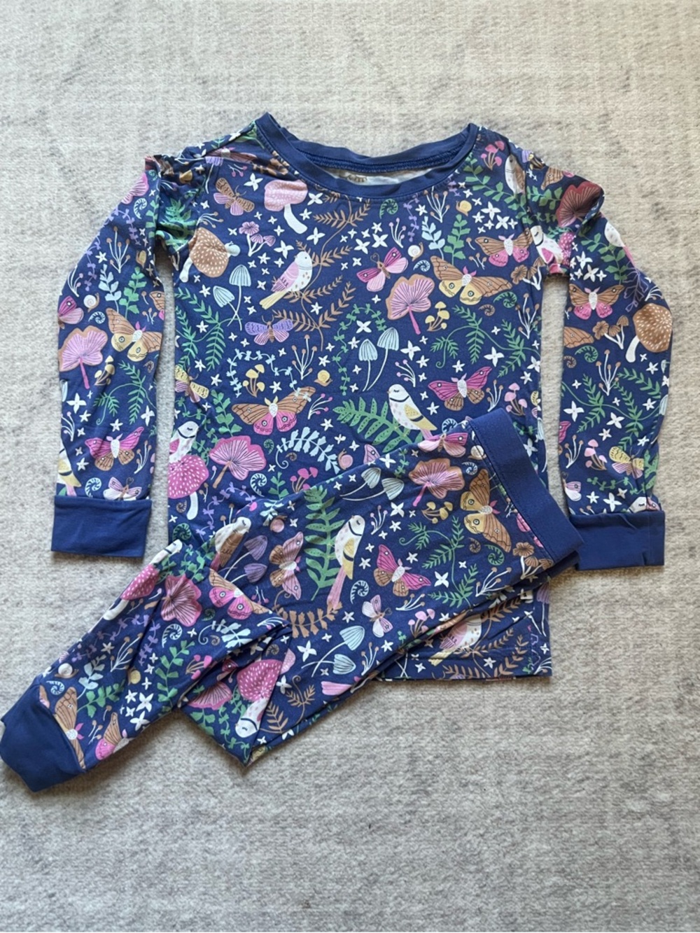 Little Sleepies Twilight Woodland Magic Bamboo Two-Piece LS Pajamas (3T)